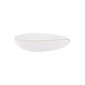 Adorini Ceramic Cigar Ashtray Leaf white - 2