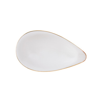 Adorini Ceramic Cigar Ashtray Leaf white - 3
