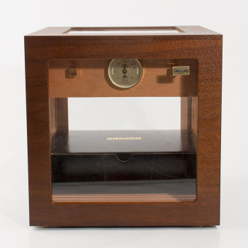 Adorini Humidor Cube Walnut DeLuxe