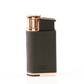 COLIBRI "Evo" schwarz/rosegold Schrägflamme Laser