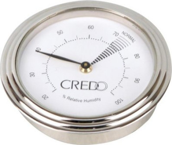 CREDO Hygrometer chrom Durchmesser 55mm - 1