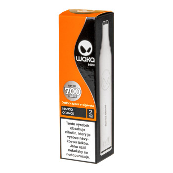 E-Zigarette 700 Puffs WAKA Mango Orange - 1