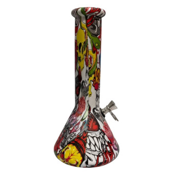 ZORR Glas Bong 22cm Design 2 - 2