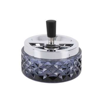 ZORR Glasaschenbecher schwarz 11,9 cm