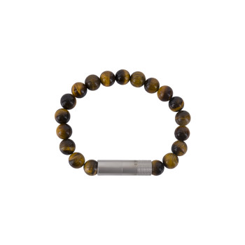 Solo Armband Bohrer Stahl Tiger, Größe L