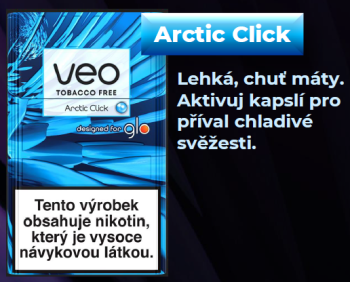 GLO Hyper VEO Arctic Click Tobacco free - 1