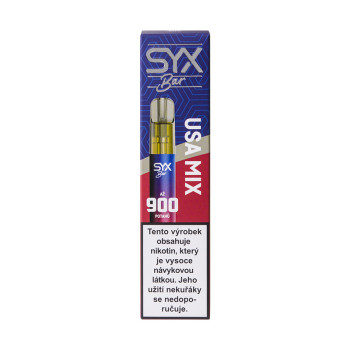 SYX Bar USA Mix 16,5mg 900 Puffs 2ml