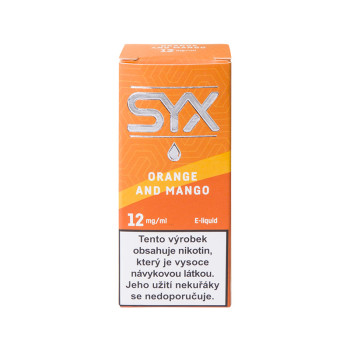 SYX Liquid Orange and Mango 12mg 10ml