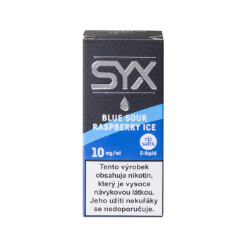 SYX Nikotinsalz Blue Sour Raspberry Ice 10mg 10ml - 1