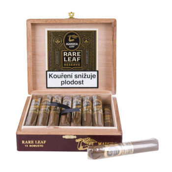 Aganorsa Rare Leaf Robusto Maduro 1/15 - 2