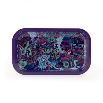Euphoria Metal Rolling Tray Psychedelic 270x160mm