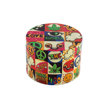 Euphoria Metal Grinders Groovy 63mm 4-teilig