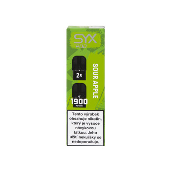 SYX POD Sour apple 16.5mg 2x2ml