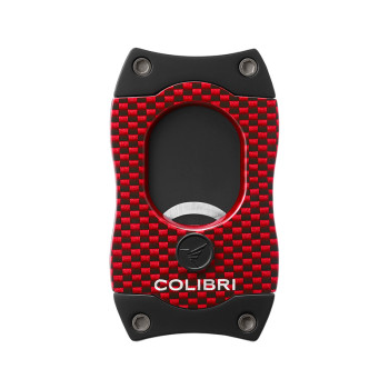 COLIBRI Zig.Abschneider "S-Cut II" Carbondesign rot 26mm - 2