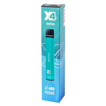 X4 BAR Menthol 0mg