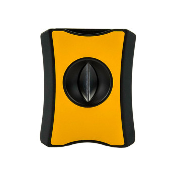 PASSATORE Zigarrenabschneider Kerbschnitt 20mm gelb/schwarz - 3