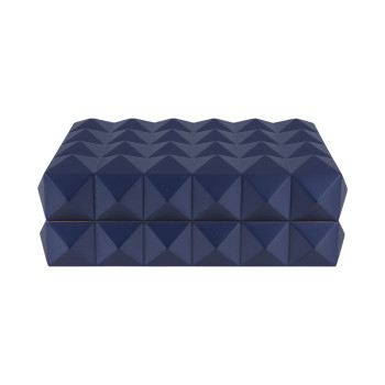 COLIBRI Desktop Humidor "Quasar" blau für ca. 40-45 Zigarren - 2