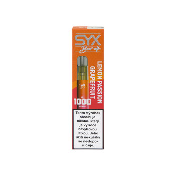 E-Zigarette SYX Bar Lemon Passion Grapefruit 16,5mg