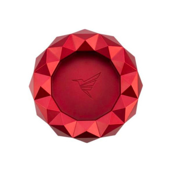 Colibri Zigarrenascher Metall Rund "Quasar" Rot