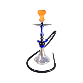 Shisha "Rabia" transparent blau 1er/45cm