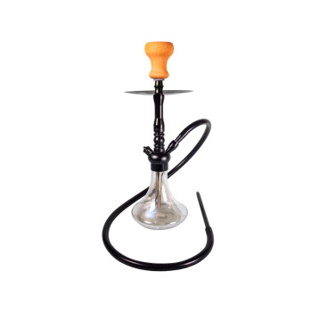 Shisha "Rabia" transparent schwarz 1er/45cm