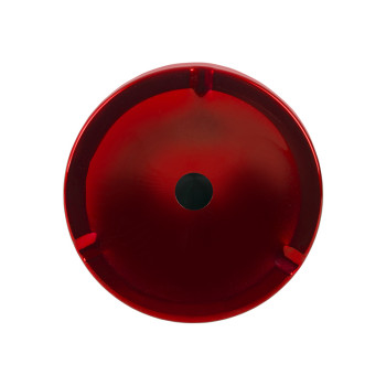 Zorr Aschenbecher Stainless Steel rot