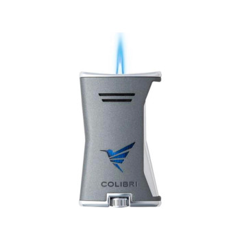 COLIBRI Feuerzeug Slim schwarz/gold