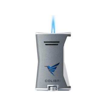 COLIBRI Feuerzeug Slim marine/gold