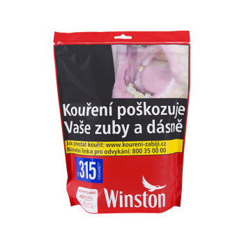 Winston Red 129g stand-up pouch