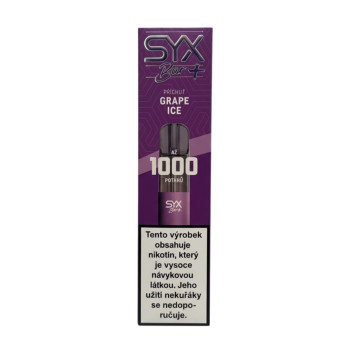 E-Zigarette SYX Bar Grape Ice 16,5mg