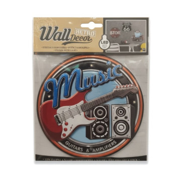 Retro Wall Decor Leuchtende Aufkleber