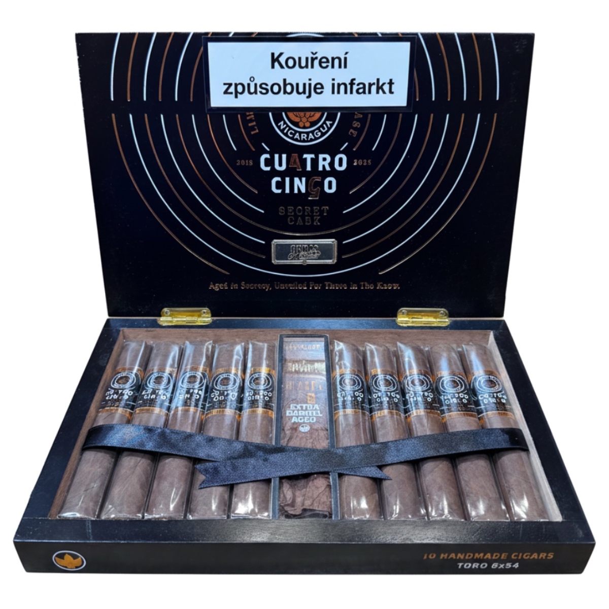 Joya de Nicaragua Cuatro Cinco Secret Cask Toro 1/10