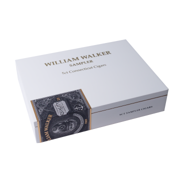 William Walker 1869 Connecticut Sampler 5er - 3