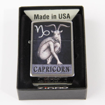 Zippo satin finish color "Zodiac Capricorn" 60000921