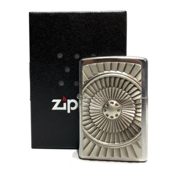 Zippo cr.geb. Emblem "Turbine Emblem" 2004651