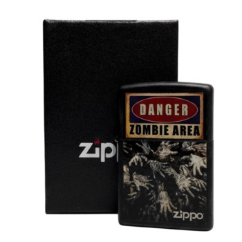 Zippo schwarz color "Zombie Area"  60002561